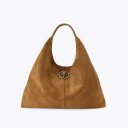 Kurt Geiger Large Chelsea Slouch Hobo Bag - Tan