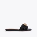 Kurt Geiger Kensington Flat Sandal - Black