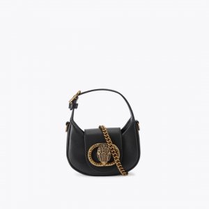 Kurt Geiger Micro Chelsea Hobo Bag - Black