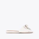 Kurt Geiger Kensington Bow Flat Sandal - Bone Combination
