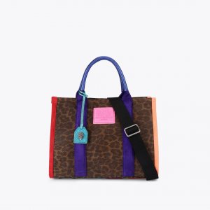 Kurt Geiger Southbank Tote Bag - Dark Brown Combination