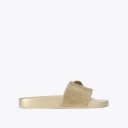 Kurt Geiger Meena Eagle Slide - Gold