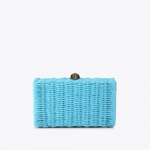 Kurt Geiger Kensington Clutch Bag - Turquoise