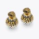 Kurt Geiger Pave Bubble Stud Earrings - Metal Combination