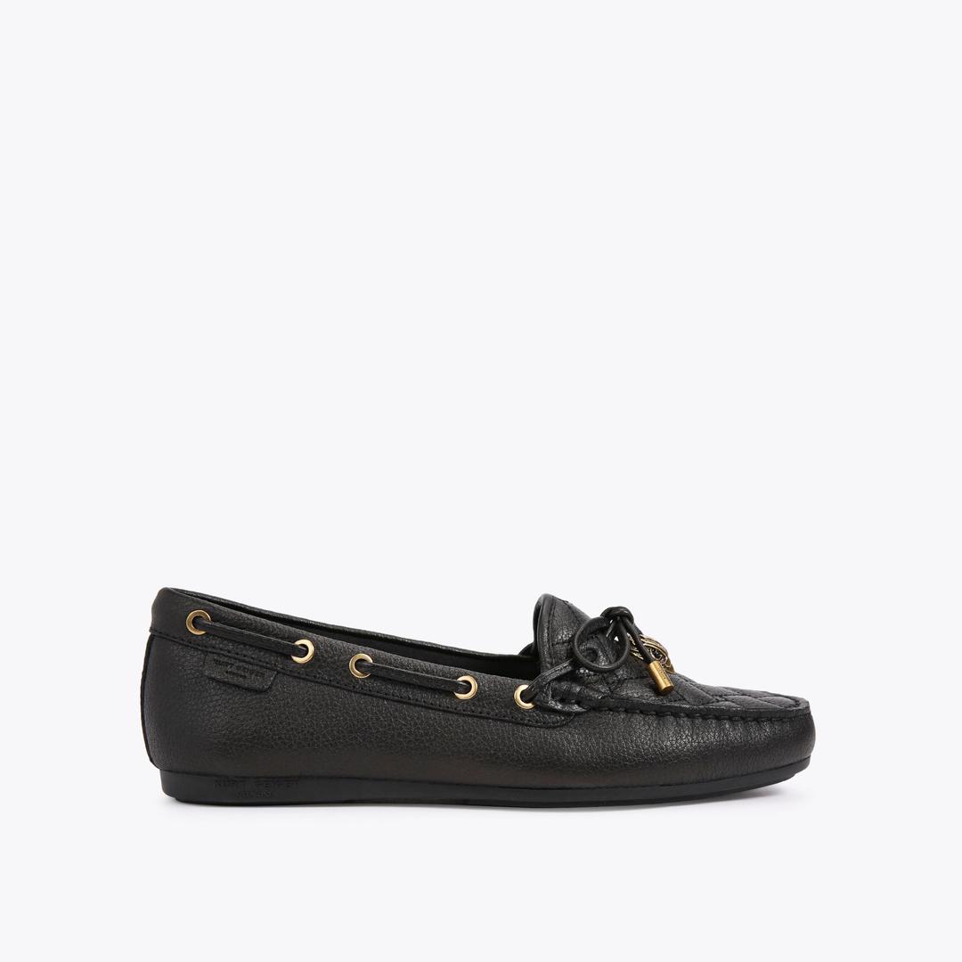 Kurt Geiger Eagle Moccasin - Black