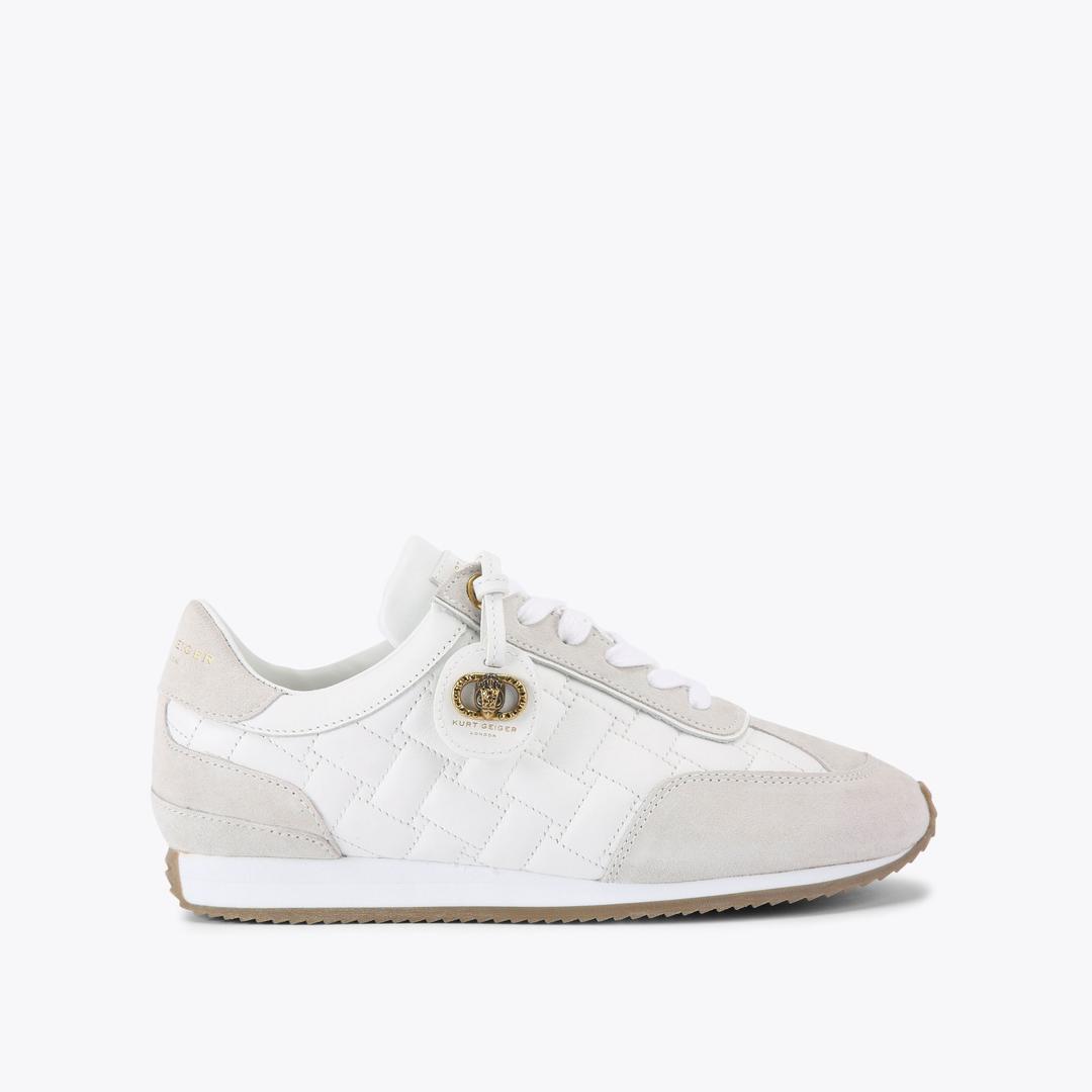 Kurt Geiger Chelsea Tag Sneaker - White