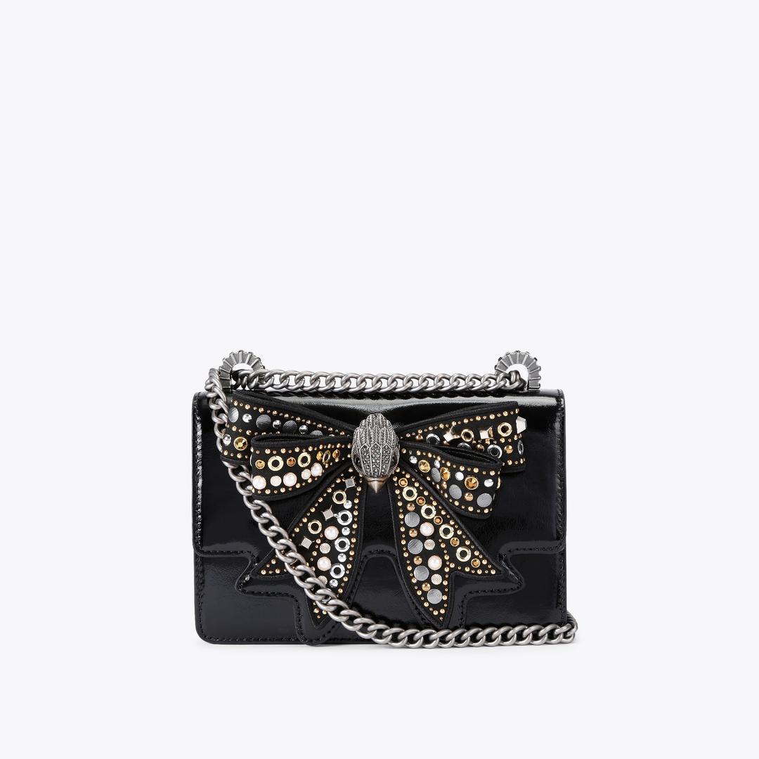 Kurt Geiger Small Bow Shoreditch Bag - Black Combination