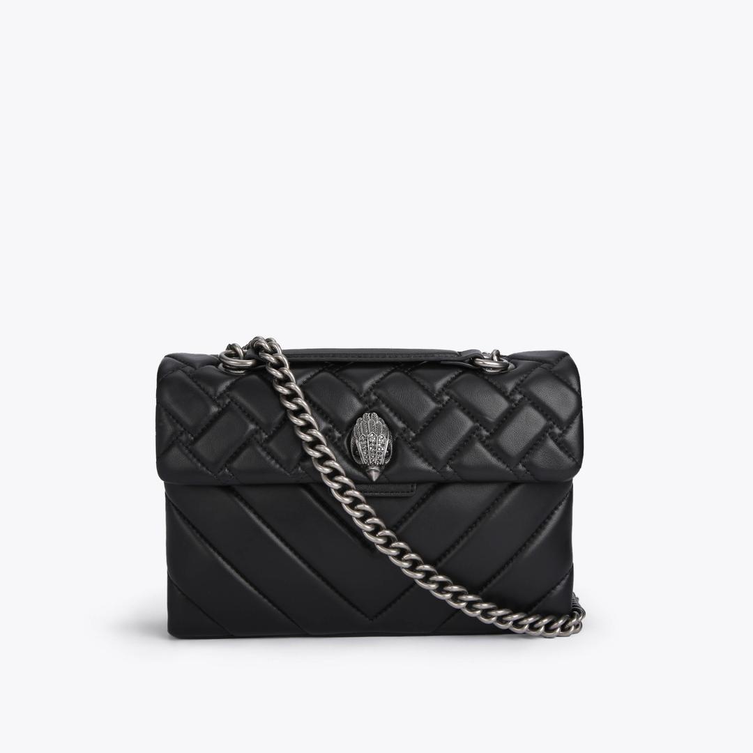 Kurt Geiger Leather Kensington Bag - Black Combination