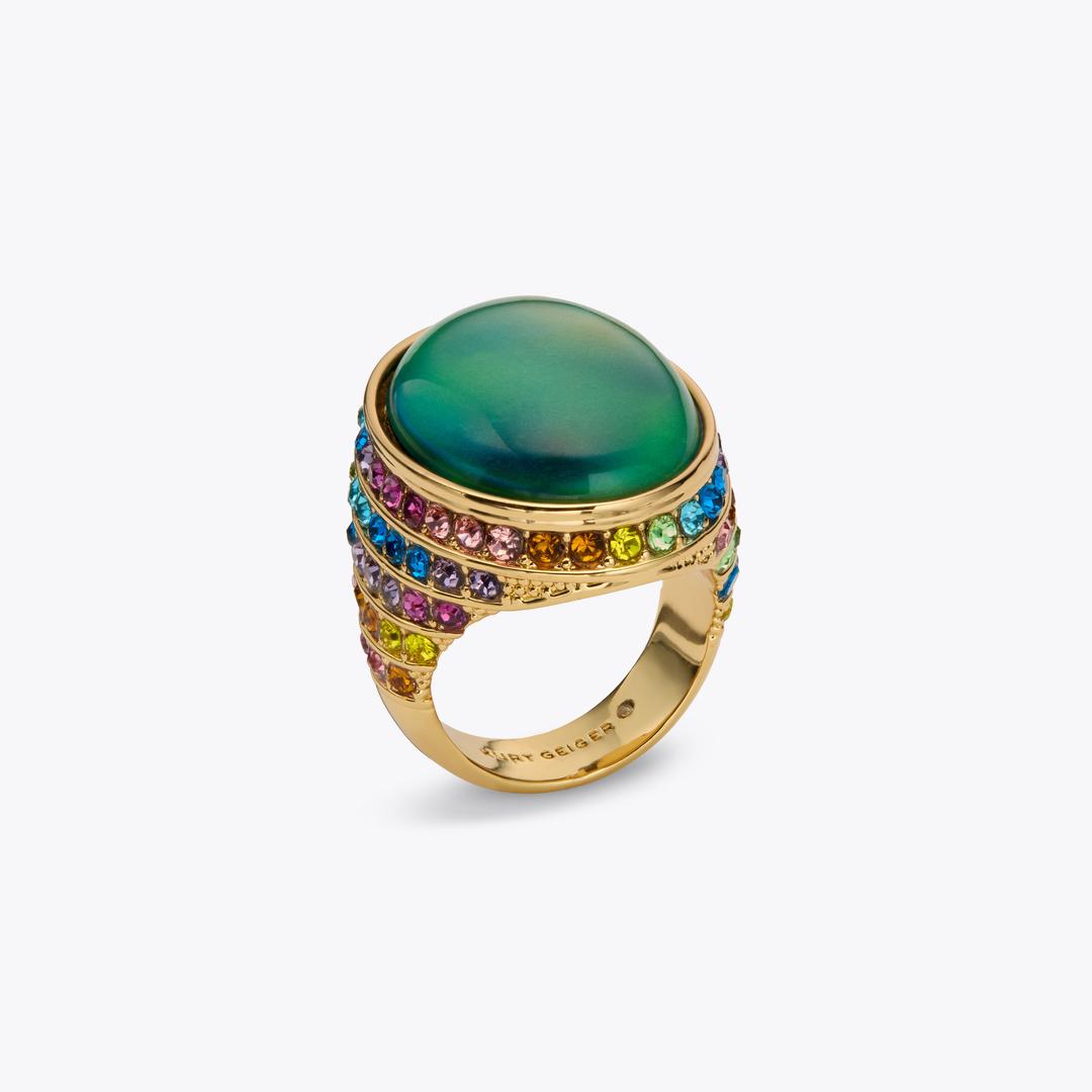 Kurt Geiger Oval Mood Ring - Multi / Other