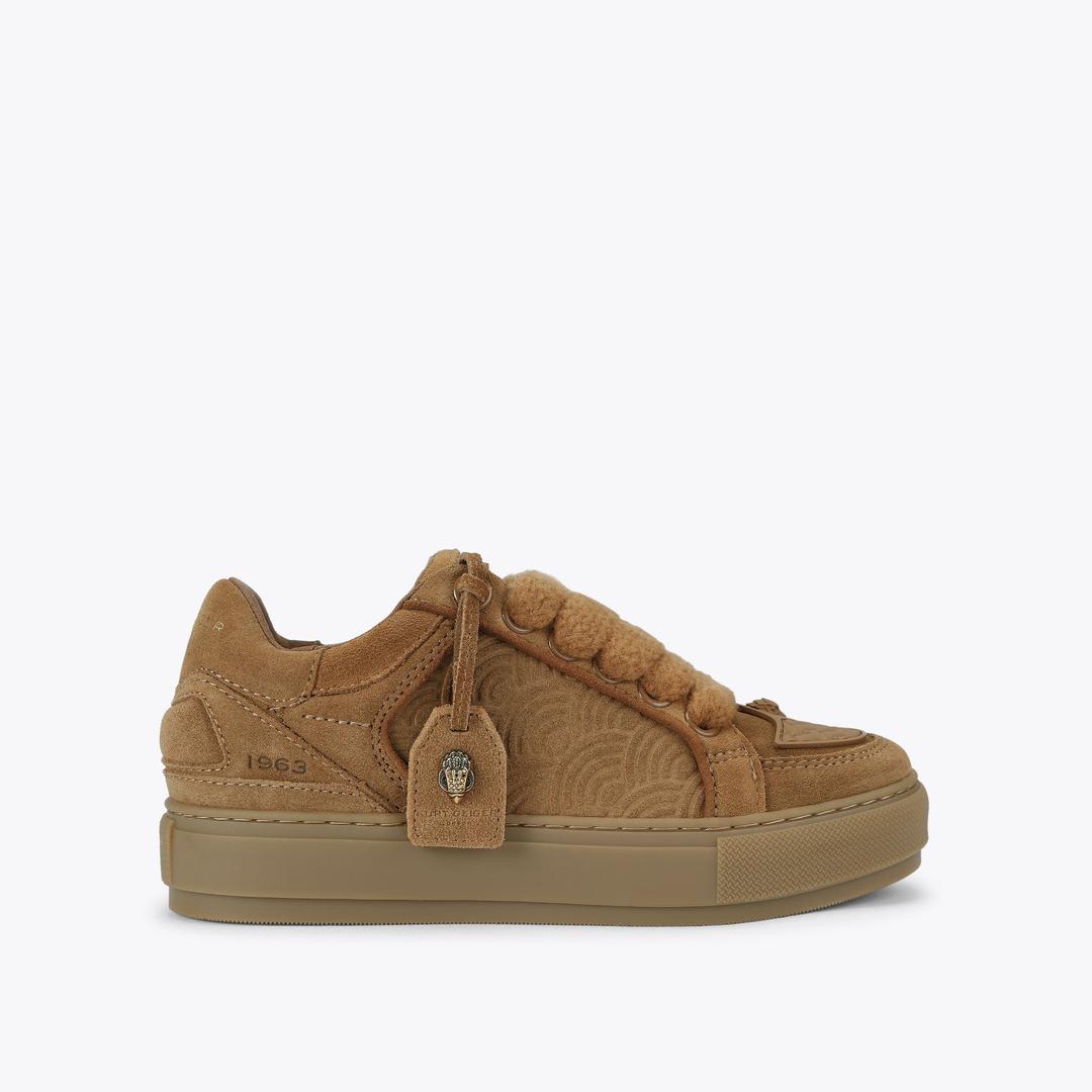 Kurt Geiger Southbank Tag Sneaker - Camel