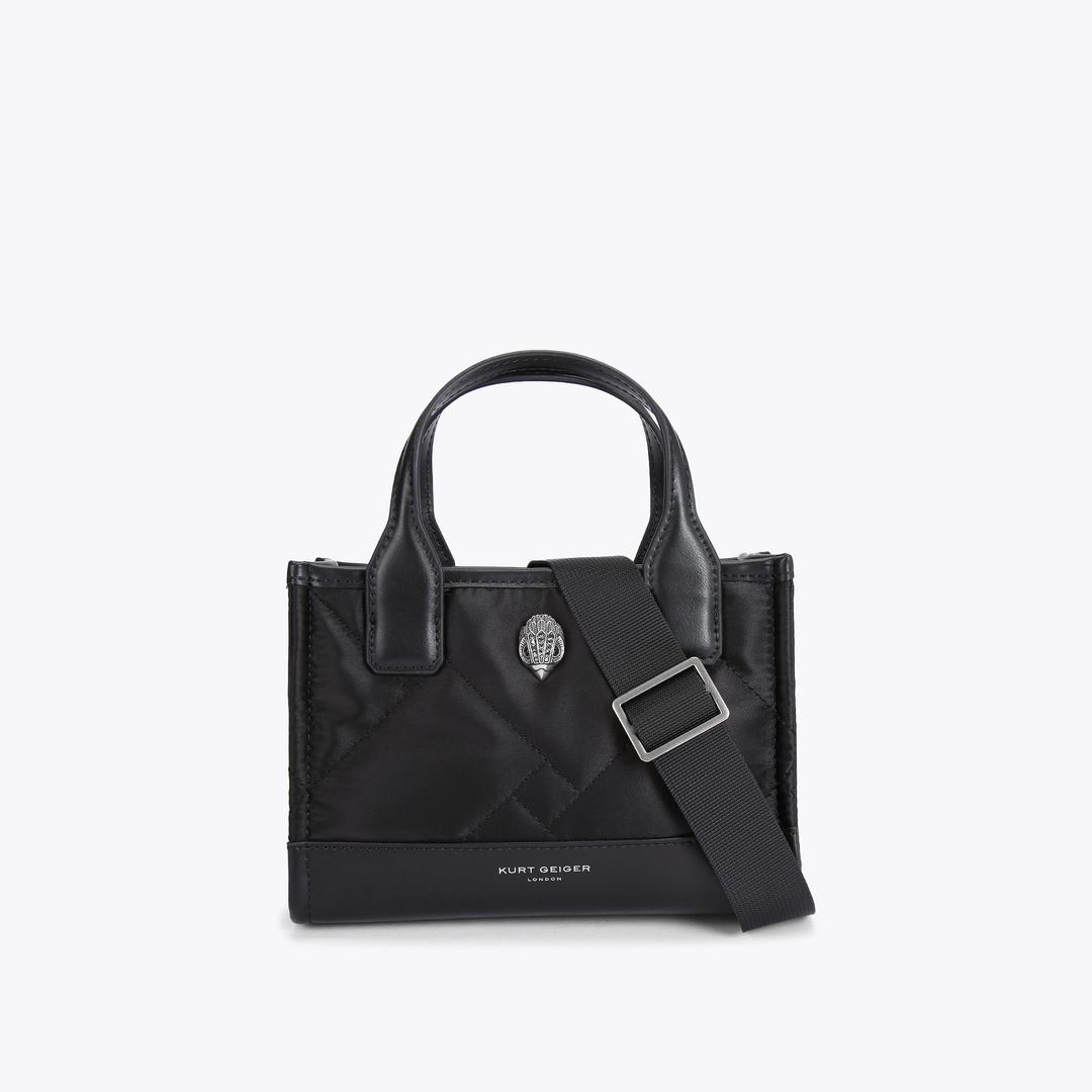 Kurt Geiger Extra Small Recycled Shopper Bag - Black