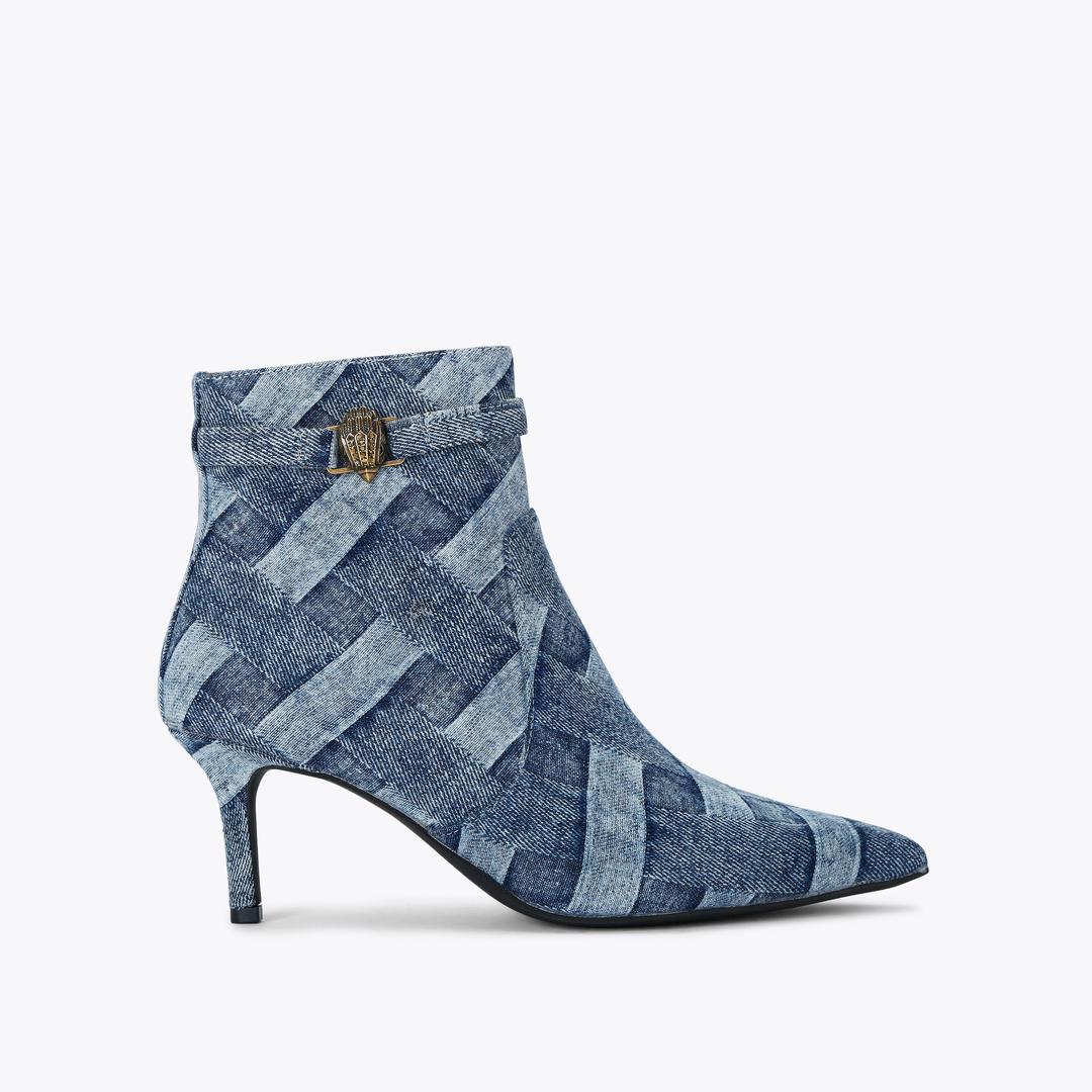 Kurt Geiger Kensington Flexi Ankle Boot - Denim