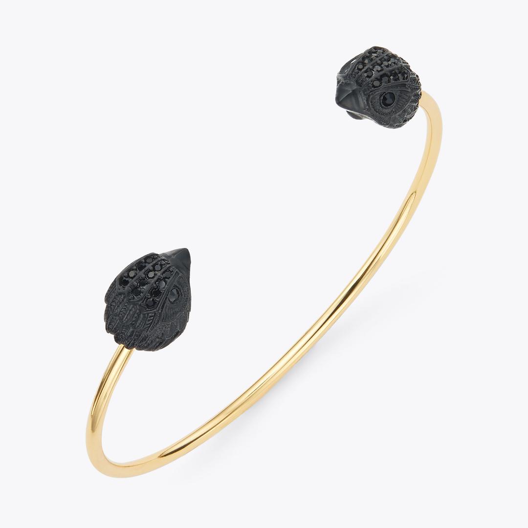 Kurt Geiger Micro Eagle Cuff - Gold Combination