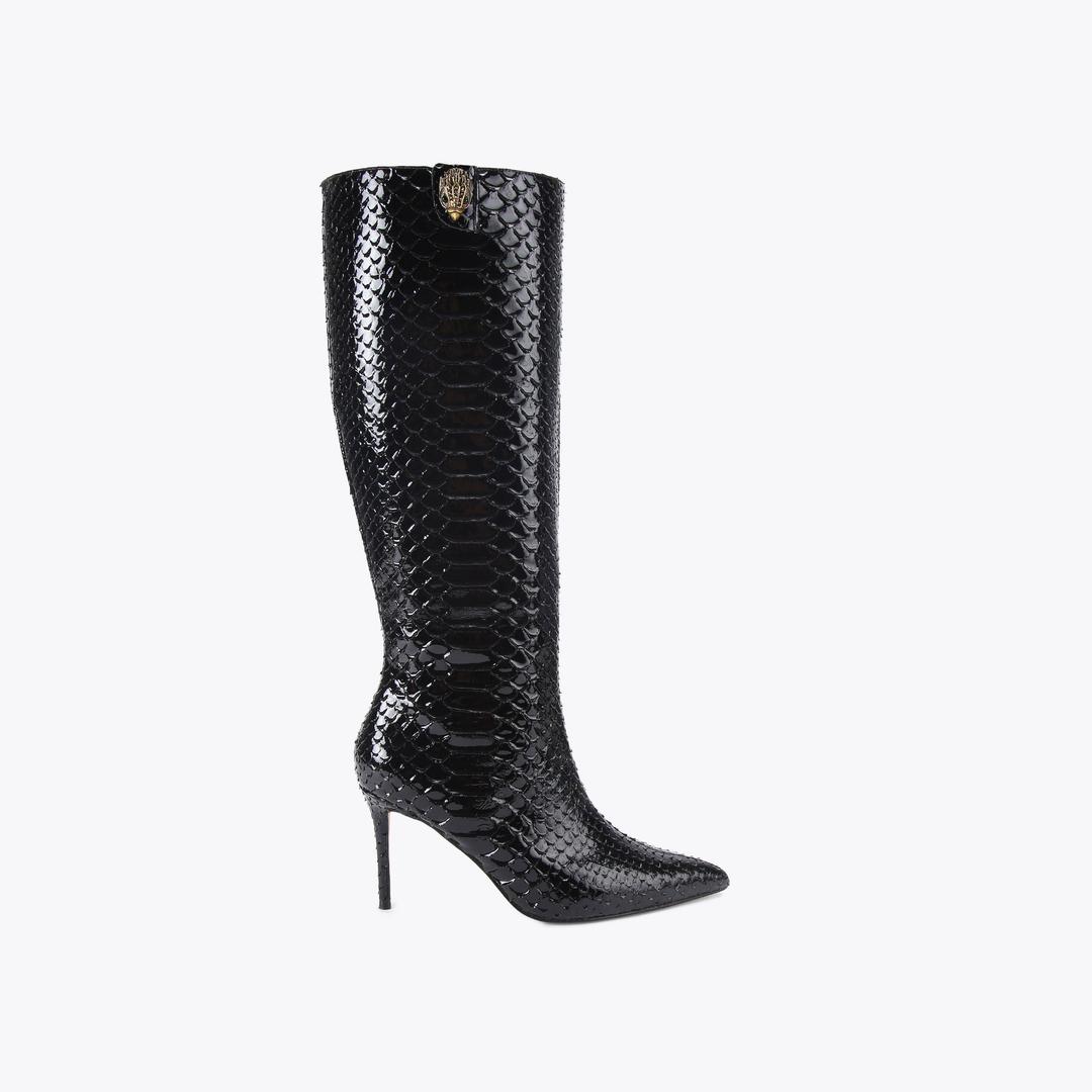 Kurt Geiger Belgravia Knee Boot - Black