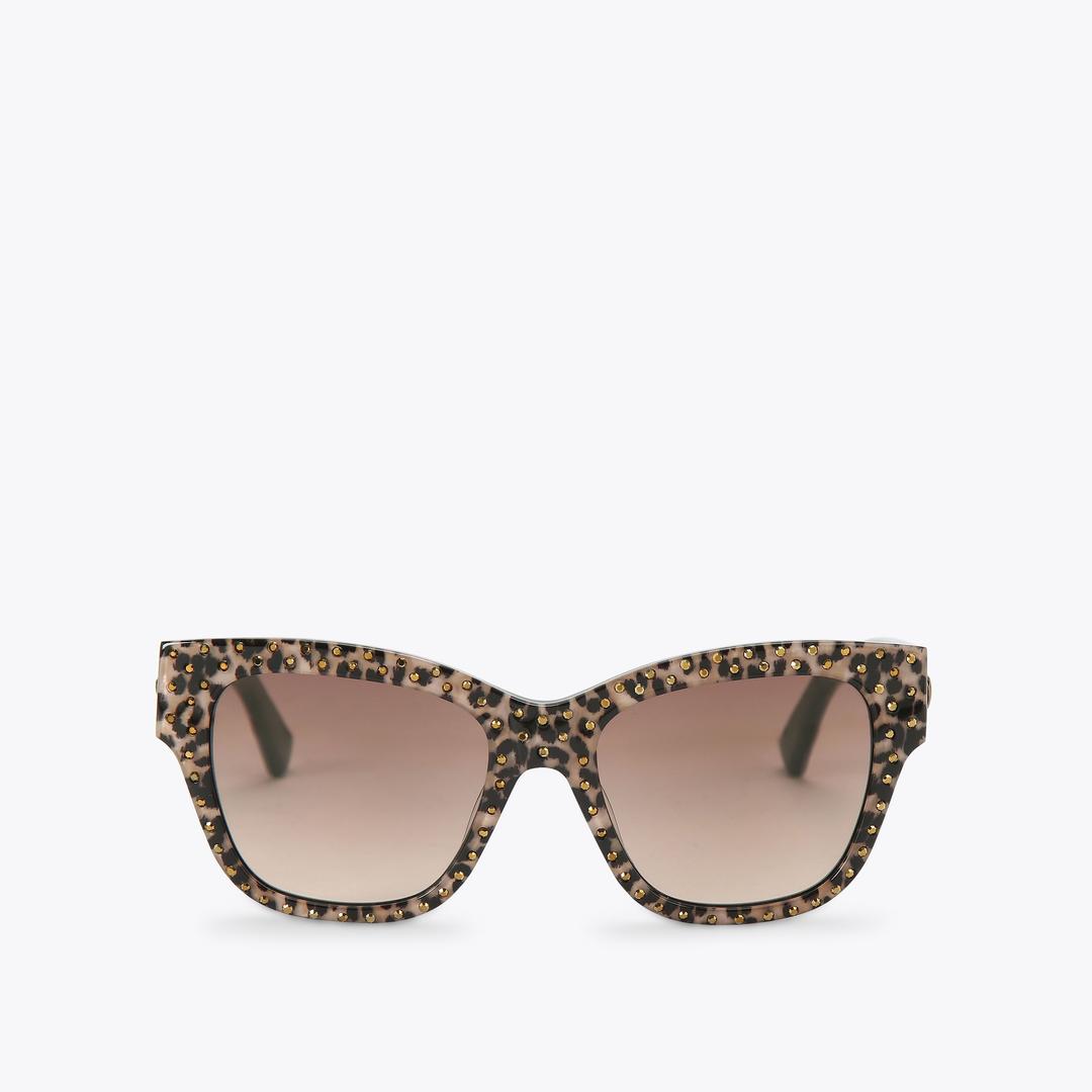 Kurt Geiger Shoreditch Square Sunglasses - Brown Other