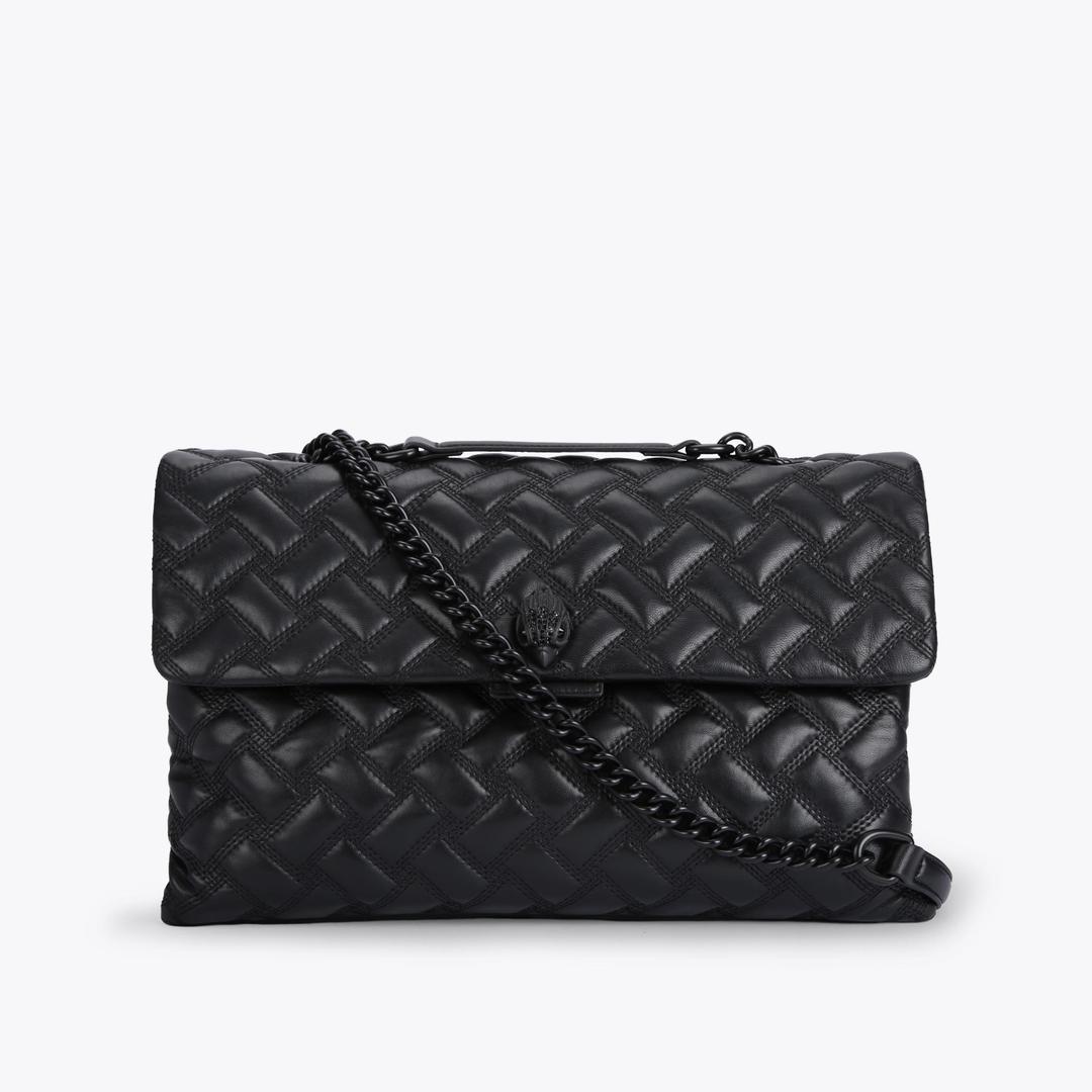 Kurt Geiger Xxl Kensington Drench Bag - BLACK