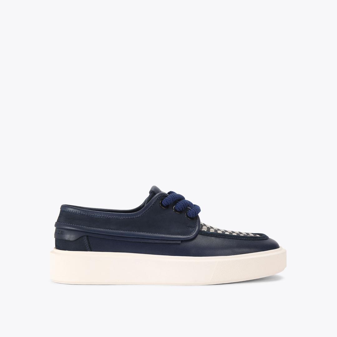 Kurt Geiger Milbank Deck Shoe - Navy