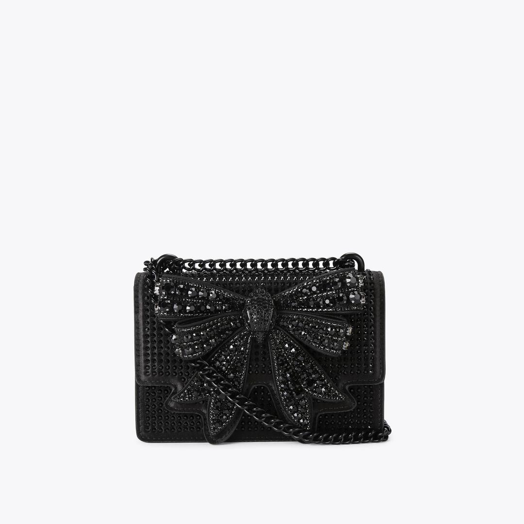 Kurt Geiger Small Shoreditch Drench Bow Bag - Black