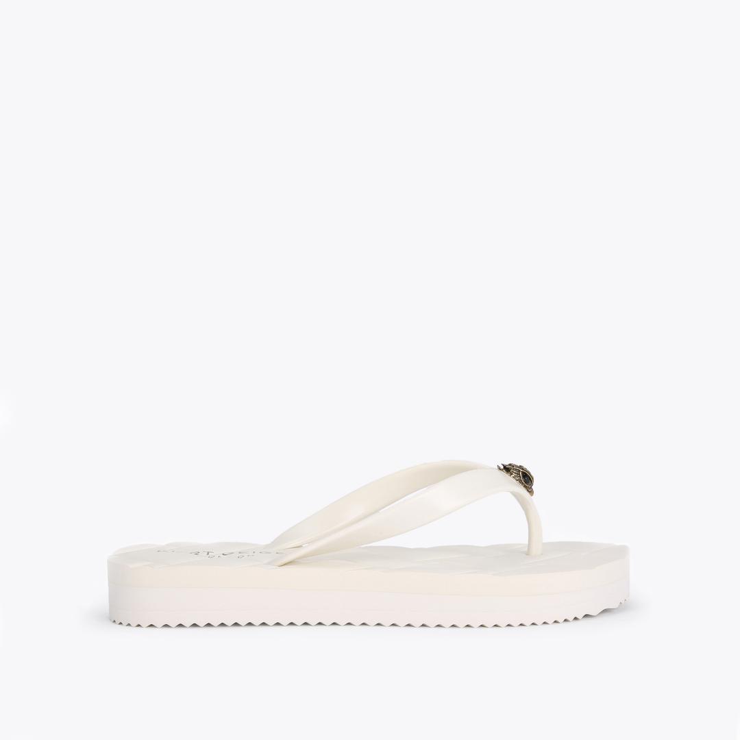 Kurt Geiger Kensington Flip Flop - BONE