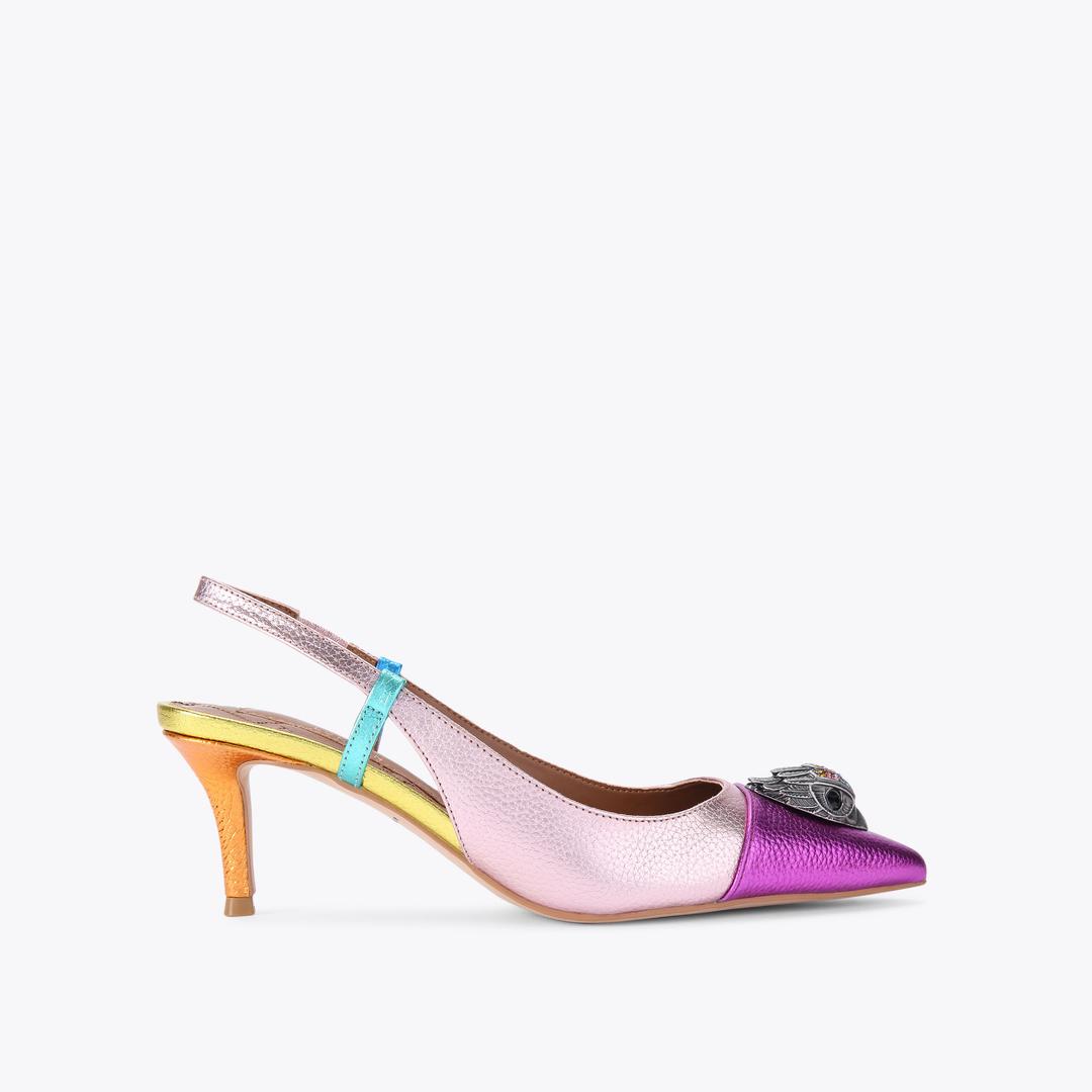 Kurt Geiger Belgravia Eagle Sling Back Heel - Multi / Other