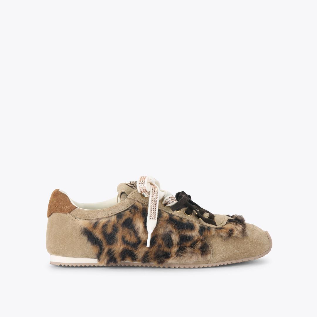 Kurt Geiger Islington Sneaker - Dark Brown Combination