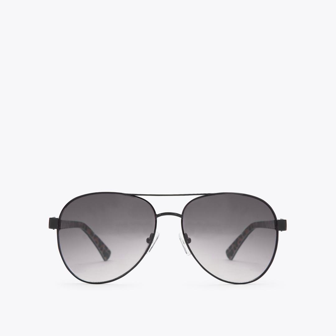 Kurt Geiger Regent Aviator Sunglasses - Black
