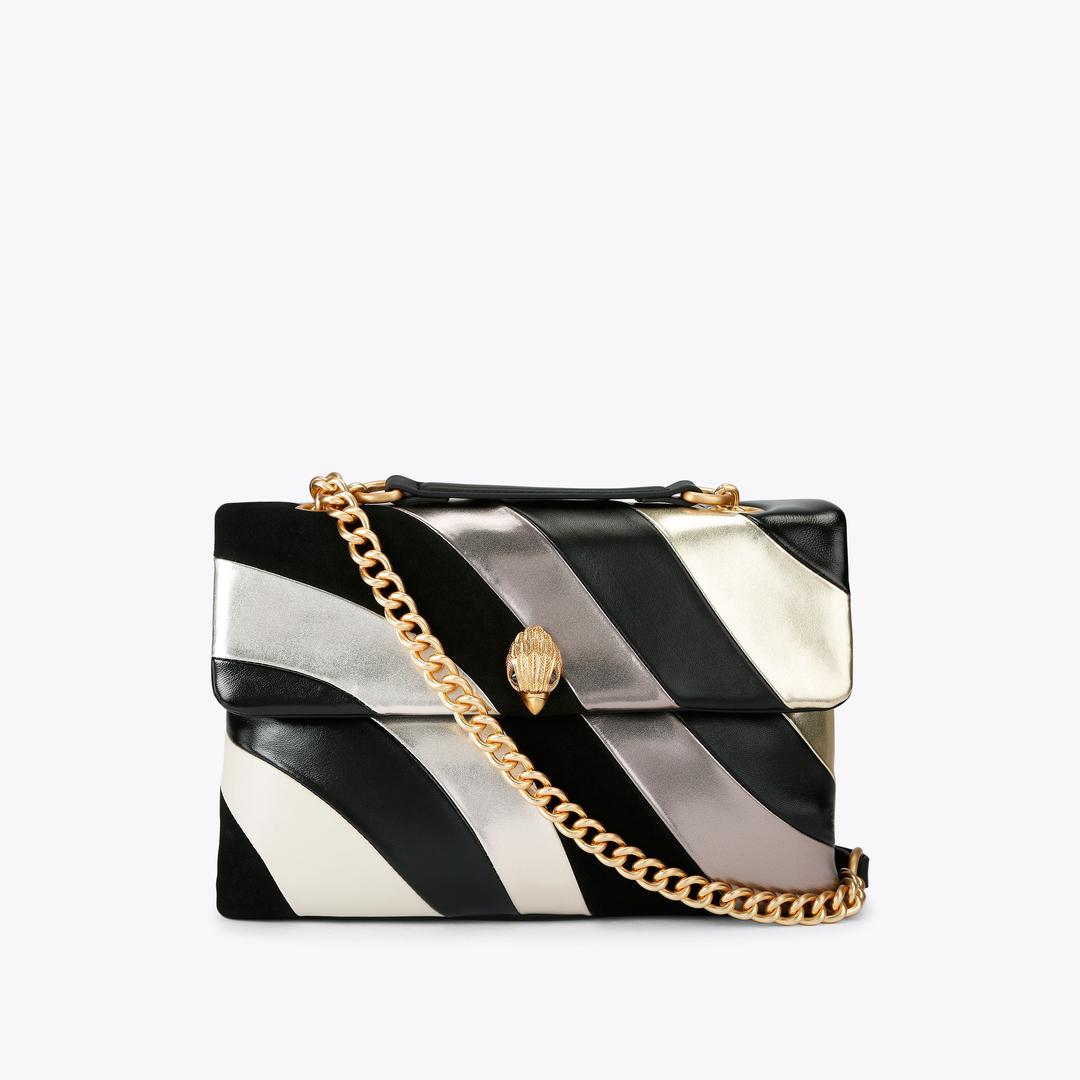 Kurt Geiger Large Soft Kensington Bag - Metal Combination