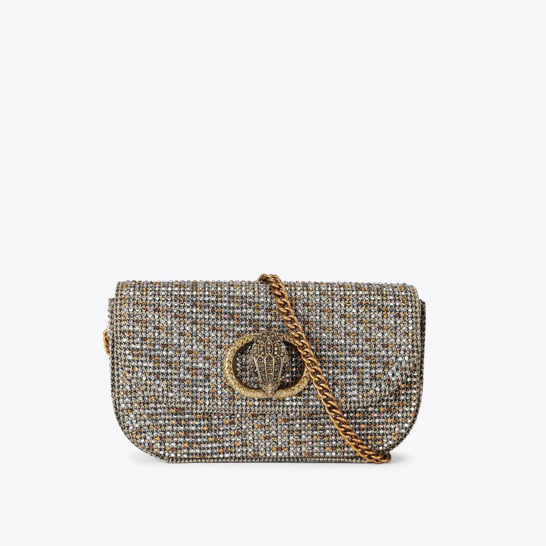 Kurt Geiger Small Chelsea Cross Body Bag - Beige Combination