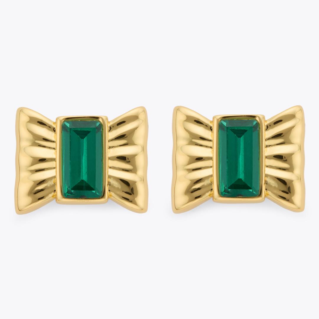 Kurt Geiger Small Bow Studs - Gold