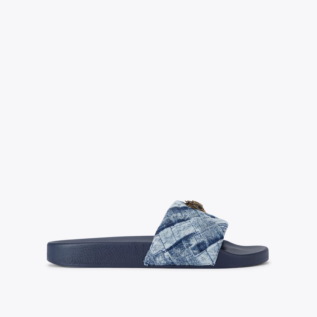 Kurt Geiger Meena Eagle Slide - Denim