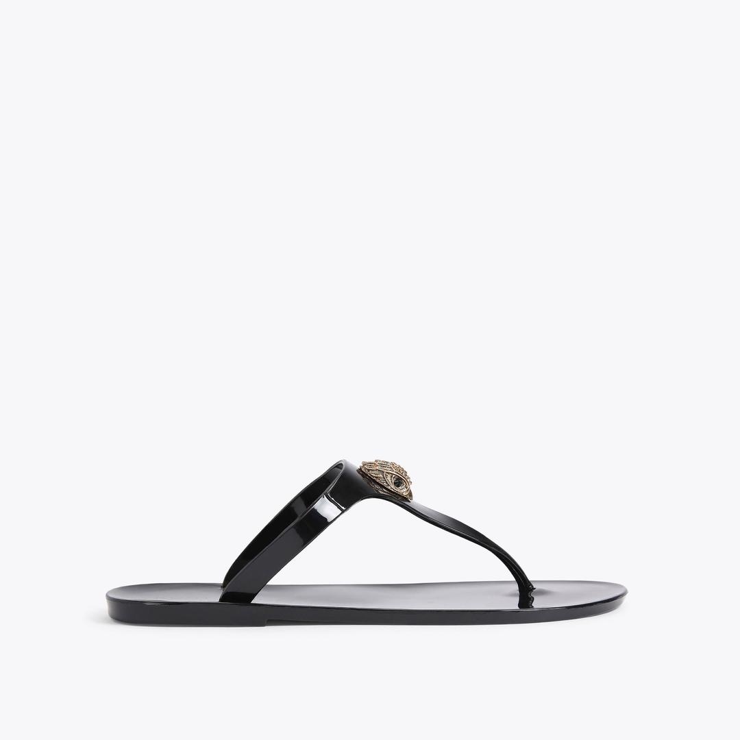 Kurt Geiger Maddison T-bar Sandal - Black