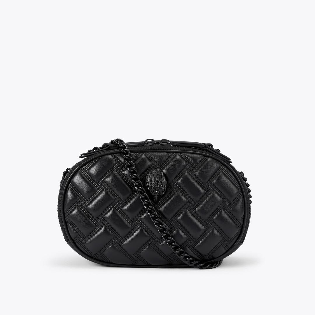 Kurt Geiger Kensington Drench Oval Camera Bag - Black