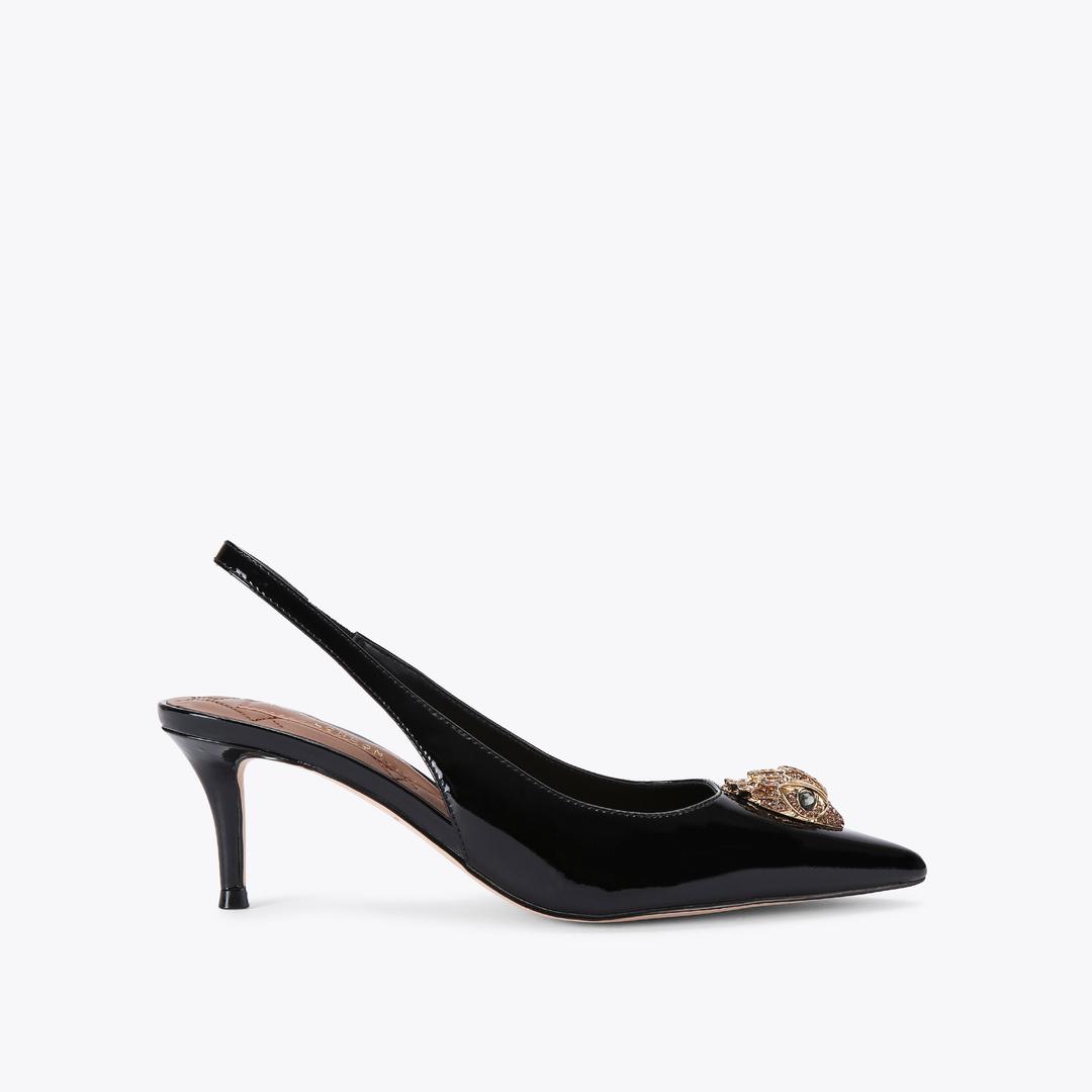 Kurt Geiger Belgravia Sling Back Heel - Black