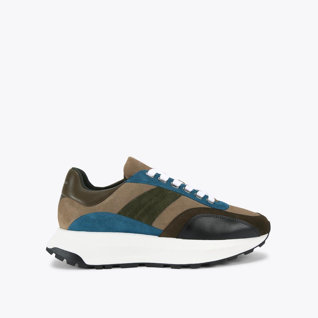 Kurt Geiger Gasper Sneaker - Green Combination