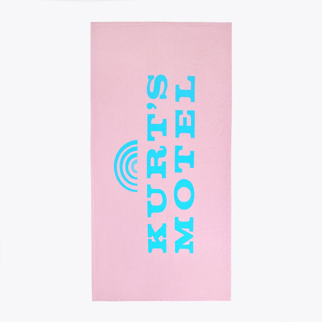 Kurt Geiger Kurts Motel Towel - Pale Pink