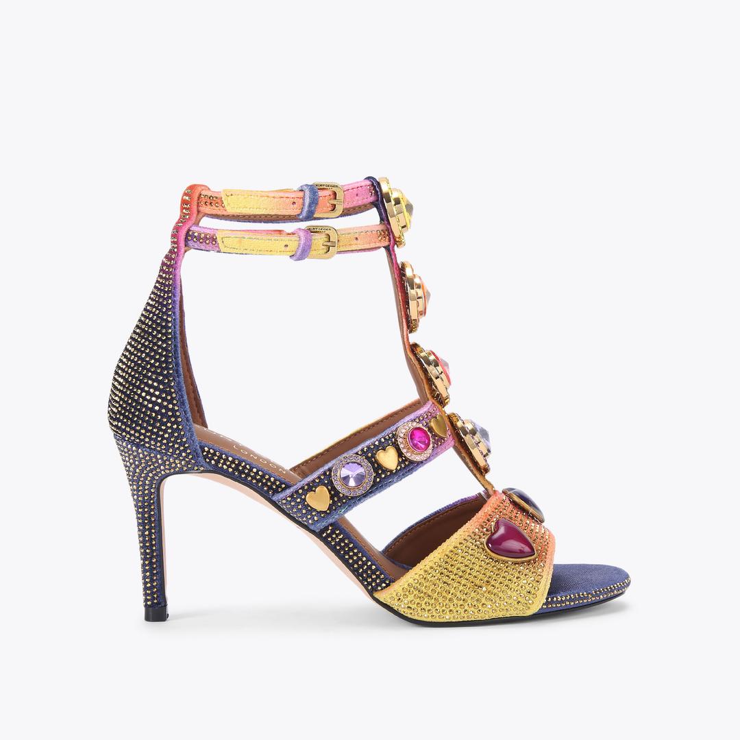 Kurt Geiger Gem High Gladiator Heel - Multi / Other