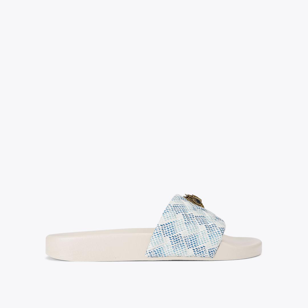 Kurt Geiger Meena Eagle Slide - White Comb