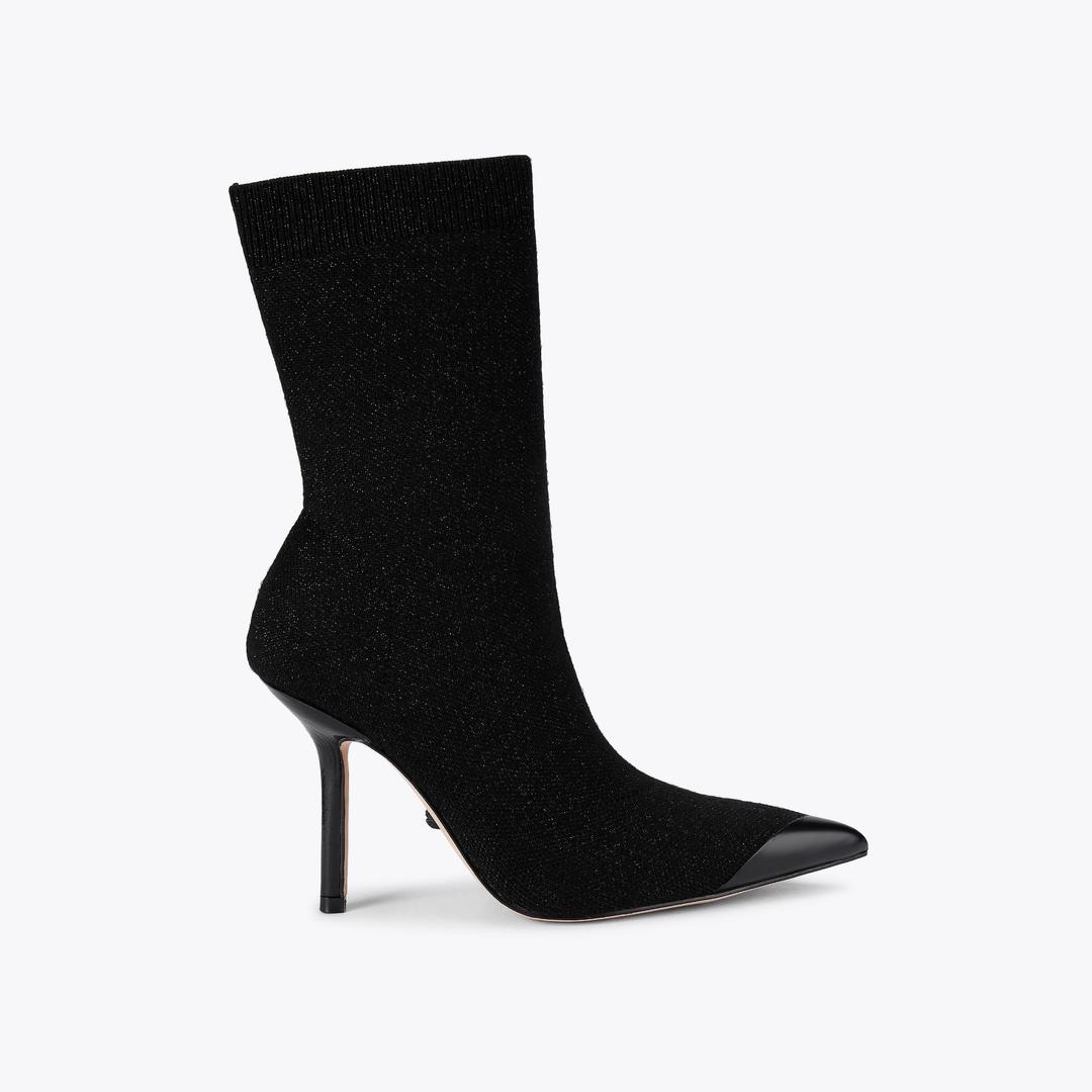 Kurt Geiger Regent Point Sock Boot - Black
