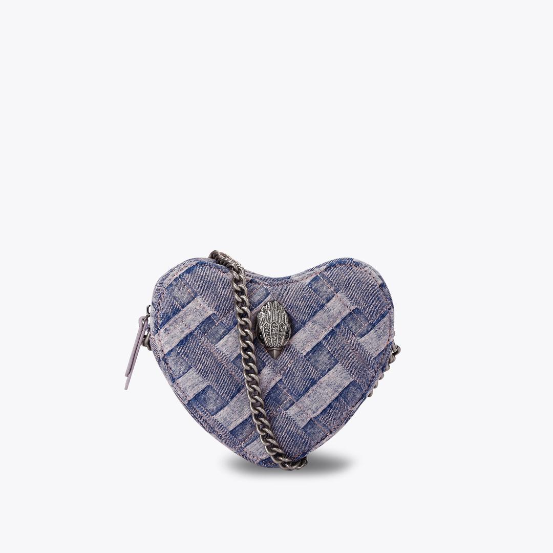 Kurt Geiger Kensington Heart Bag - Pink Combination