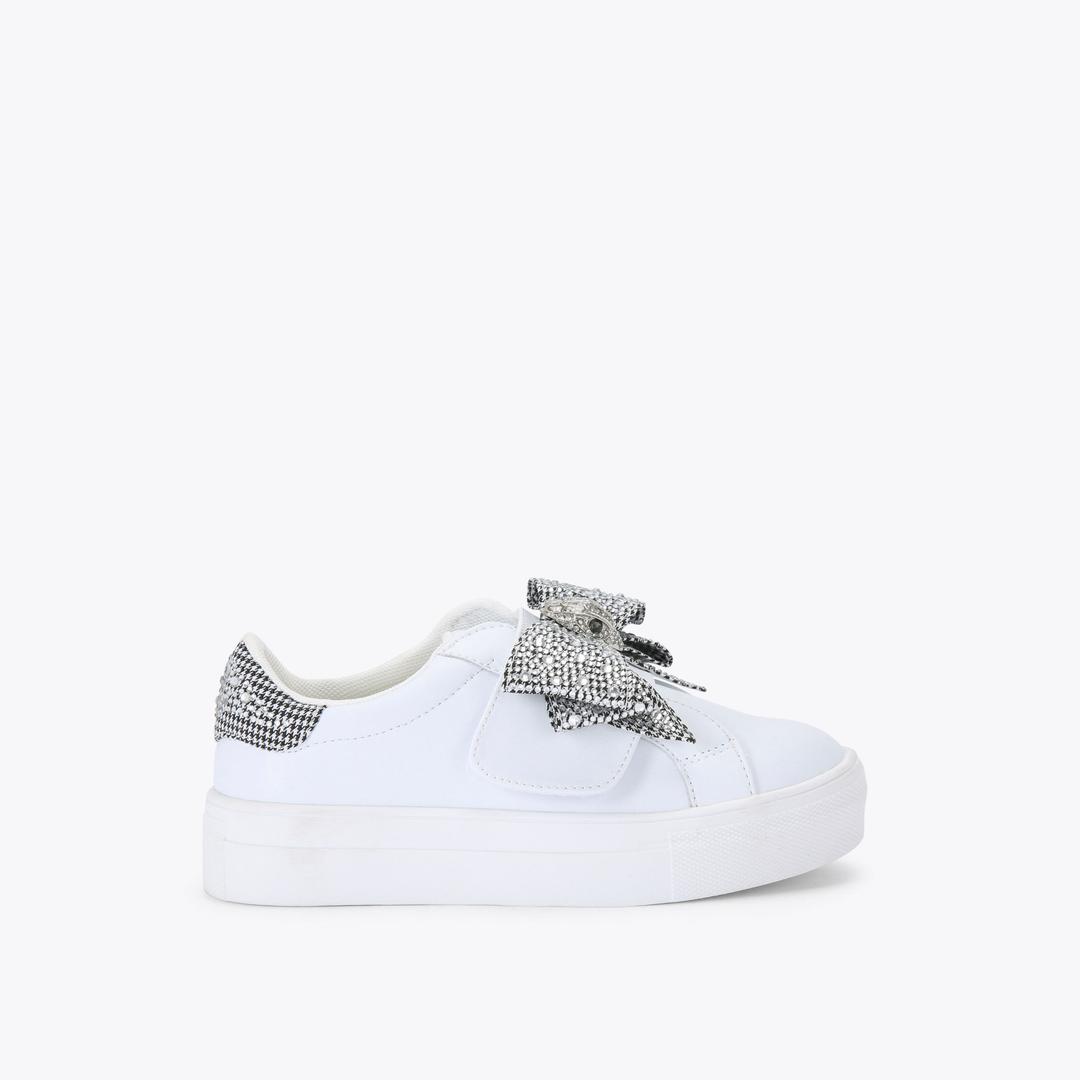 Kurt Geiger Mini Laney Sneaker - Silver Combination