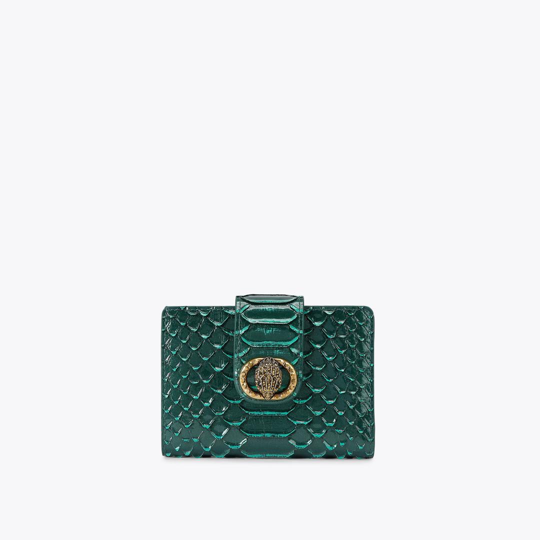 Kurt Geiger Chelsea Fold Wallet - GREEN